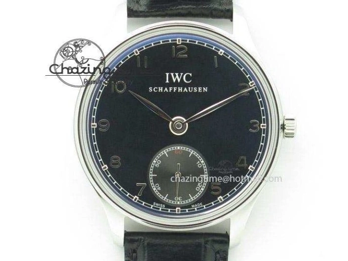 MIROTIME 0818 Effortless Portuguese Fa Jones IW544201 RG GSF 1:1 Best Edition White Dial On Leather Strap 7228